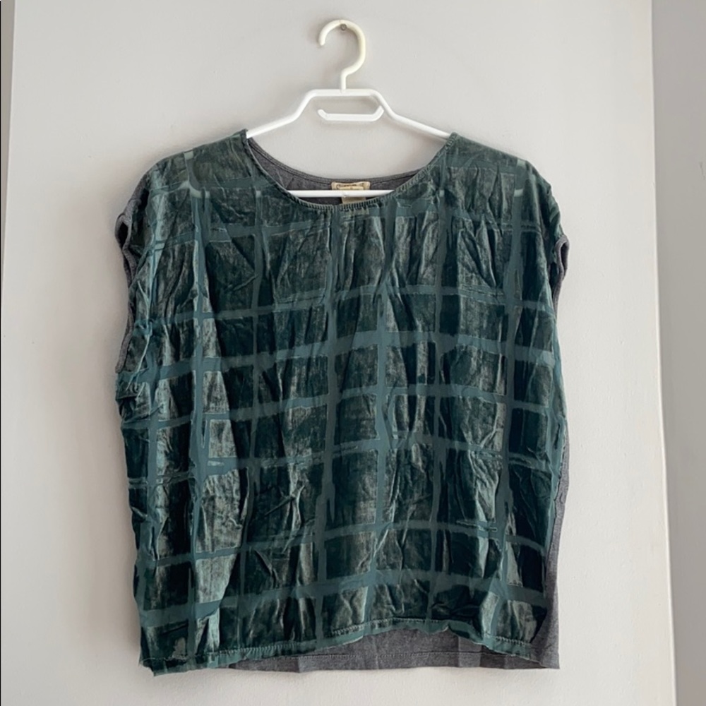 COPE velvet shirt